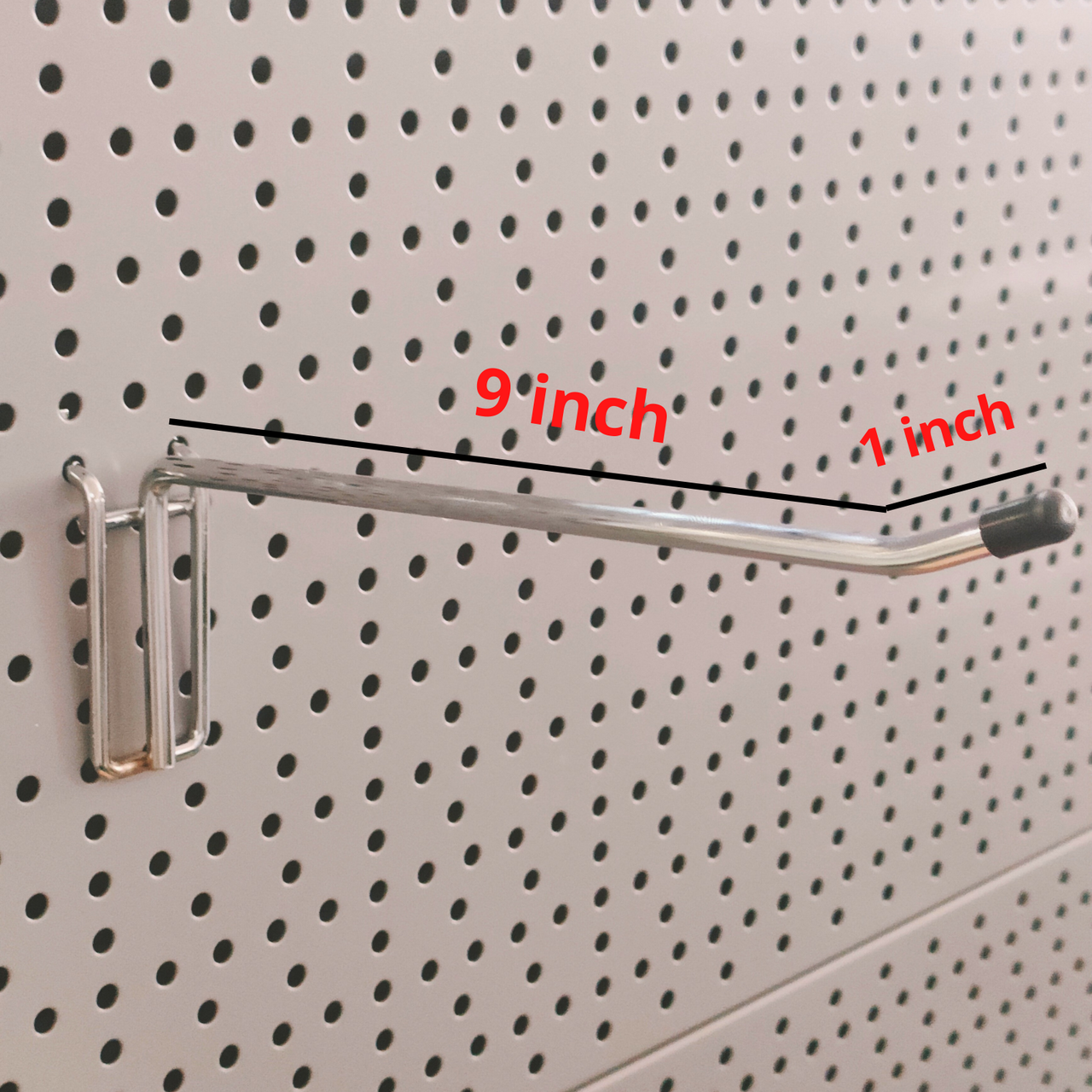 10 inch long pegboard hooks