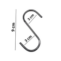 S Hooks-Chrome-9x3cm