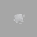 A10 Landscape Acrylic Poster Holder Stand
