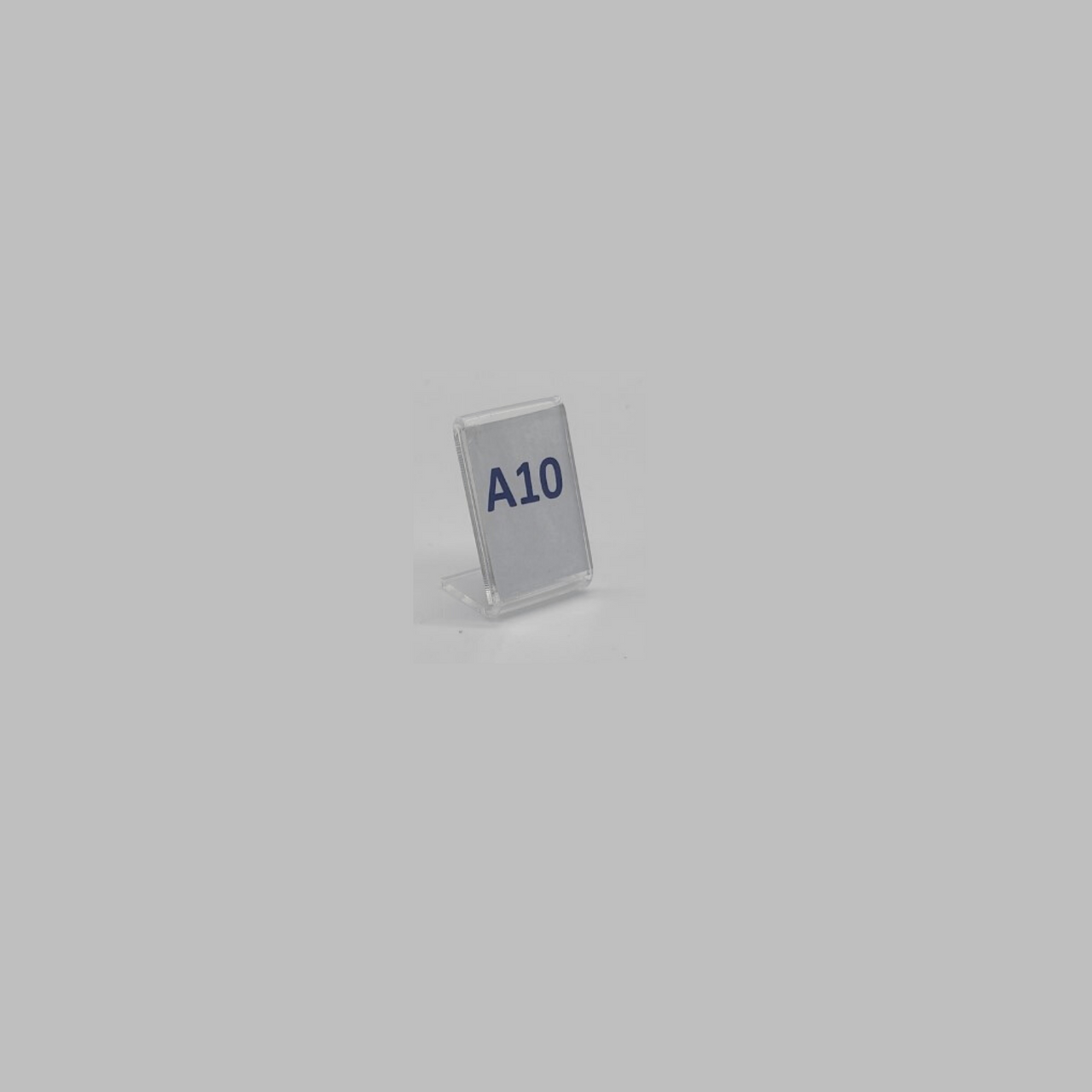 A10 Portrait Acrylic Poster Holder Stand