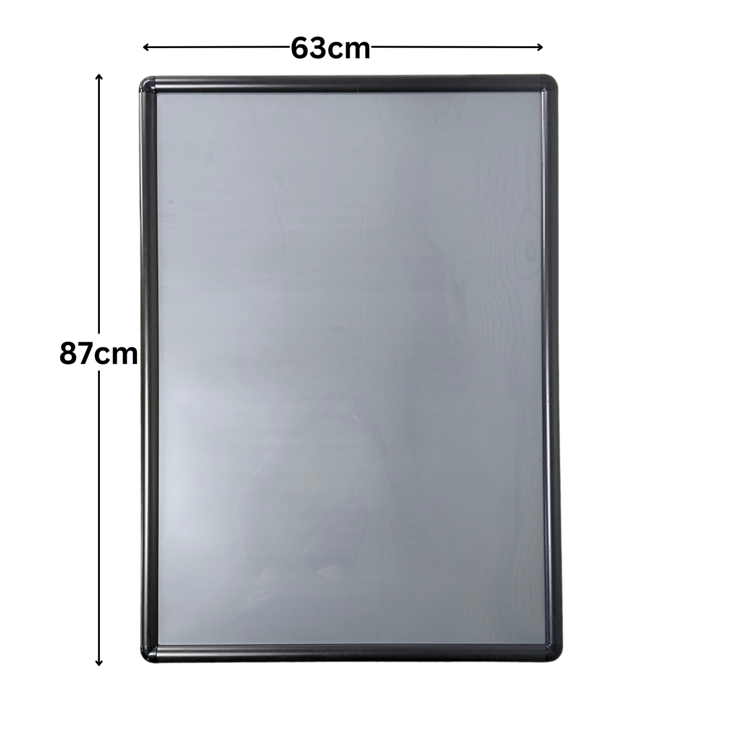 Black Snap Clip Frames Opening Poster Holders Retail Notice Display Board