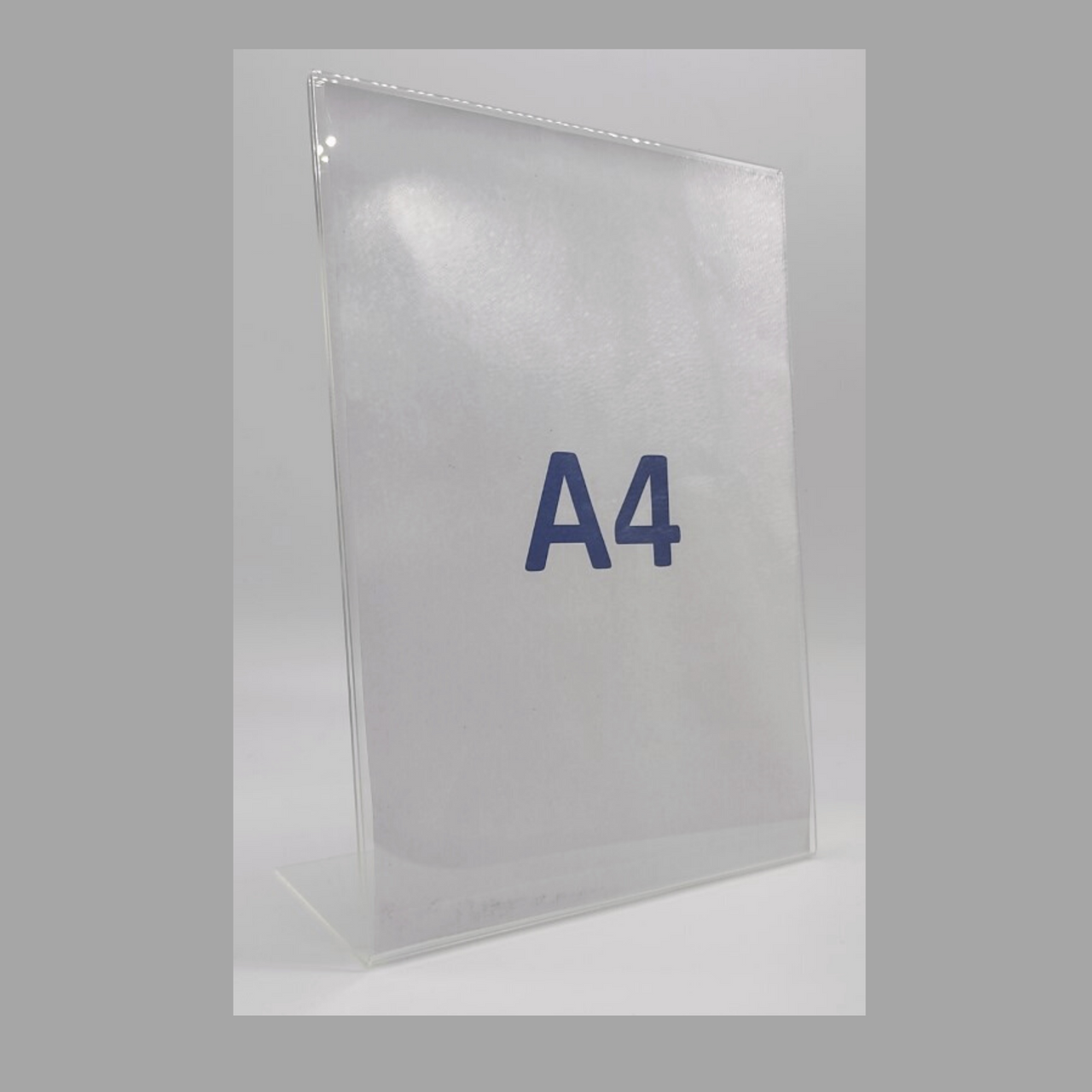 A4 Portrait Acrylic Poster Holder Stand