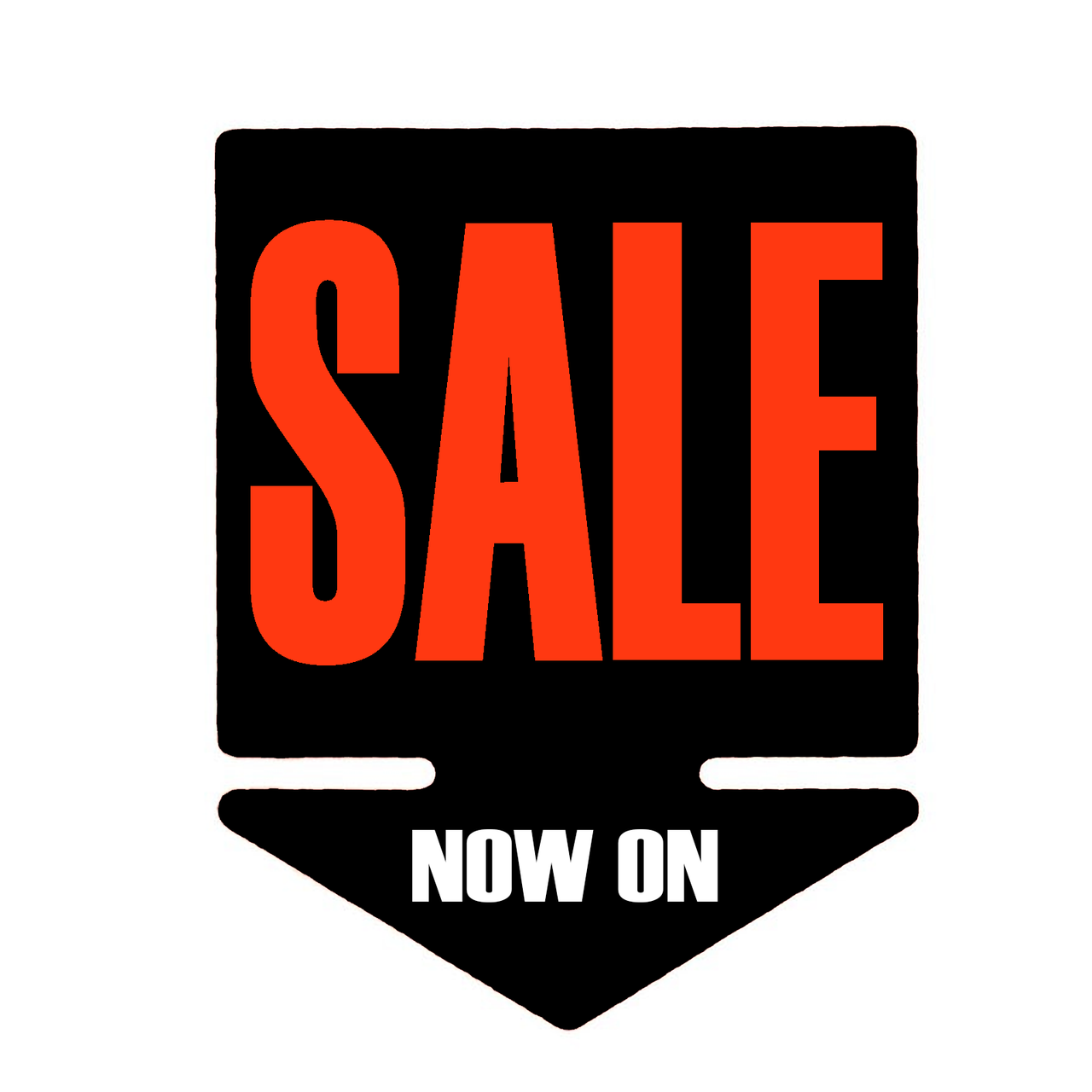 Arrow SALE NOW ON Double-Sided Hanging Sign