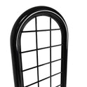 Black Gridwall Tower Display for Retail & Exhibitions, Easy Assembly & Storage
