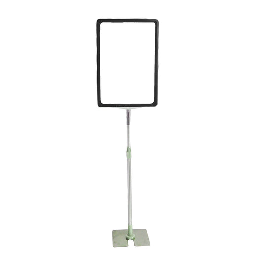 Adjustable Height Custom Floor Display Stand Sign Holder Poster Frame