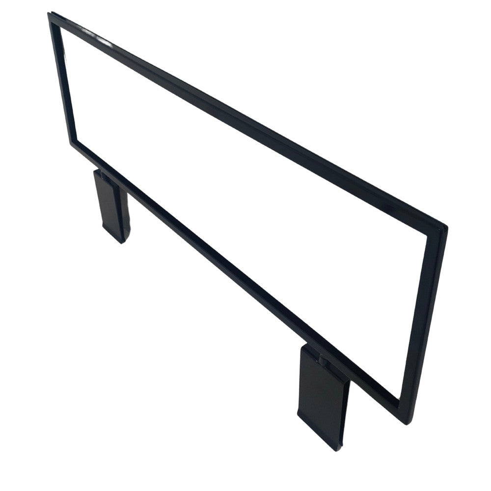 New 4ft Black Grid Panel - Heavy Duty Mesh with T-Leg for durable displays