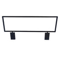 New 4ft Black Grid Panel - Heavy Duty Mesh with T-Leg for durable displays