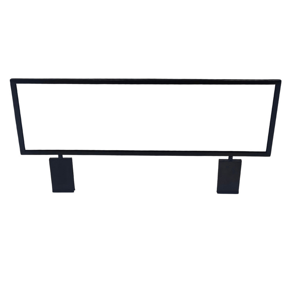 New 4ft Black Grid Panel - Heavy Duty Mesh with T-Leg for durable displays