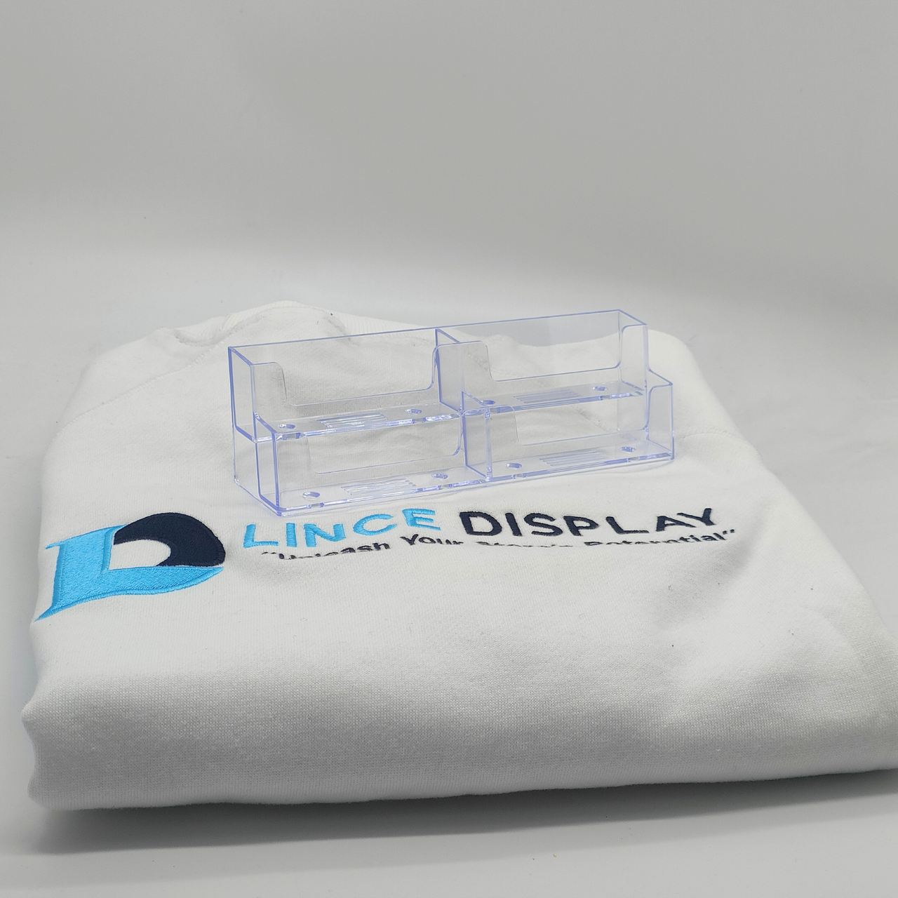 4 Pocket 2 Tier Landscape Business Card Holder