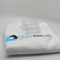 3-Tier Landscape Business Card Holder for Efficient Desktop Display and Organization