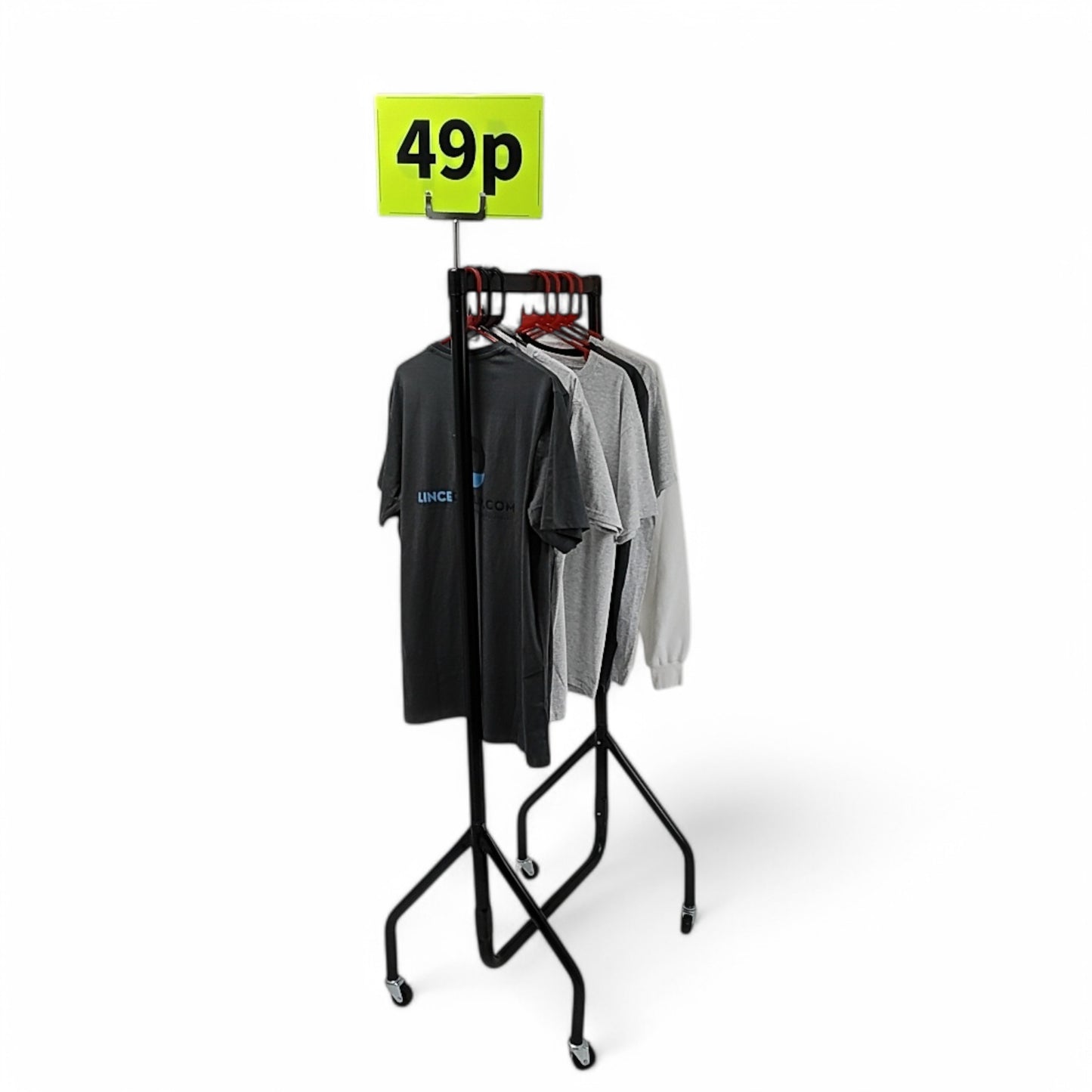 Black & Green Correx Market Sale Card Sign Board Double-Sided & Waterproof