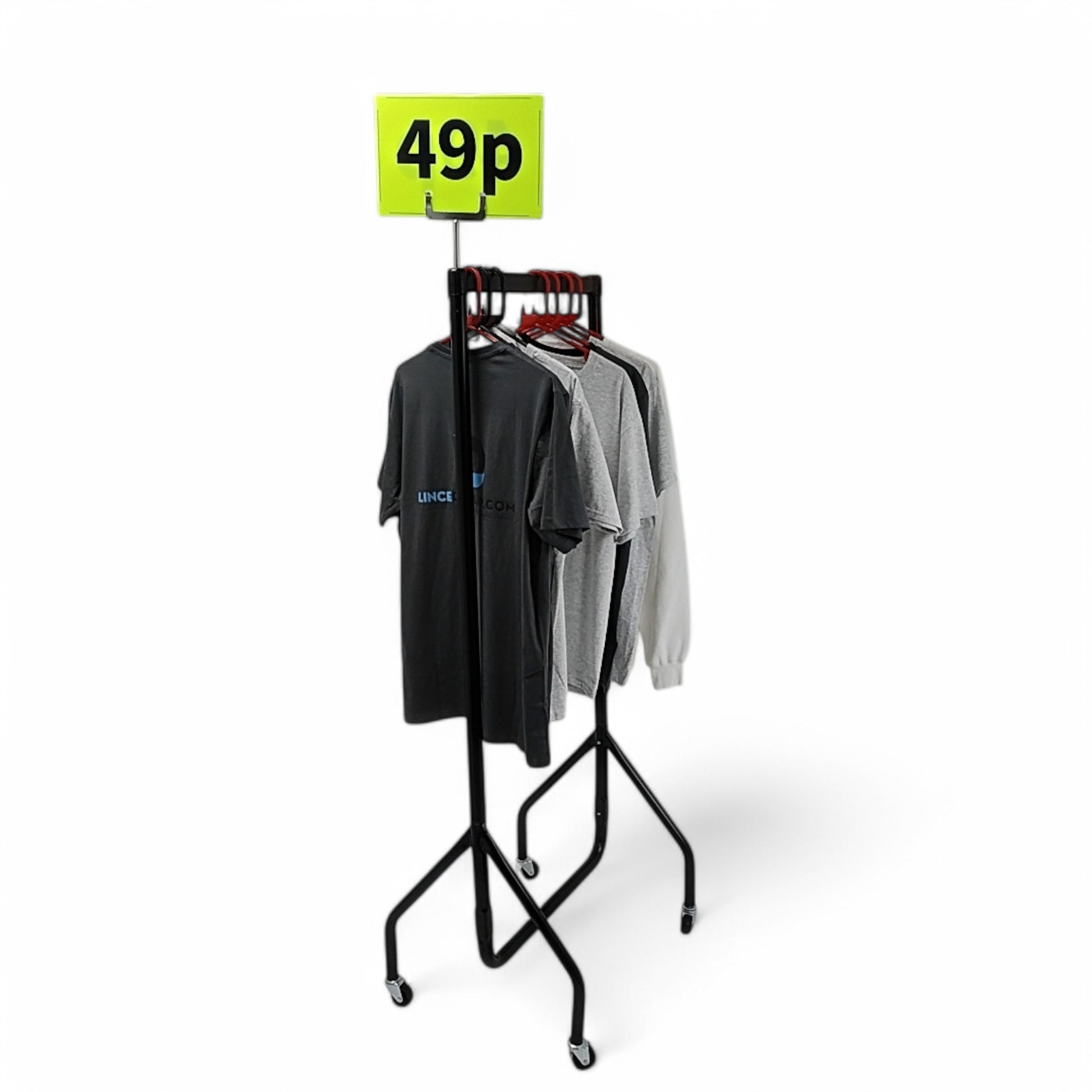 Black & Green Correx Market Sale Card Sign Board Double-Sided & Waterproof