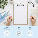 A4 Printing Paper 80GSM Pallets – Plain White Copy Paper Bulk