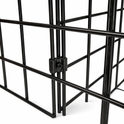 5ft black Grid Mesh 'H' Stand Gondola Stand