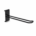 7ft Black Grid Mesh 'H' Stand Gondola Stand With 416x Euro Hooks