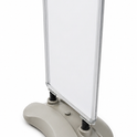 Grey A0 Waterbase Pavement Sign – Heavy Duty Outdoor Poster Display Stand