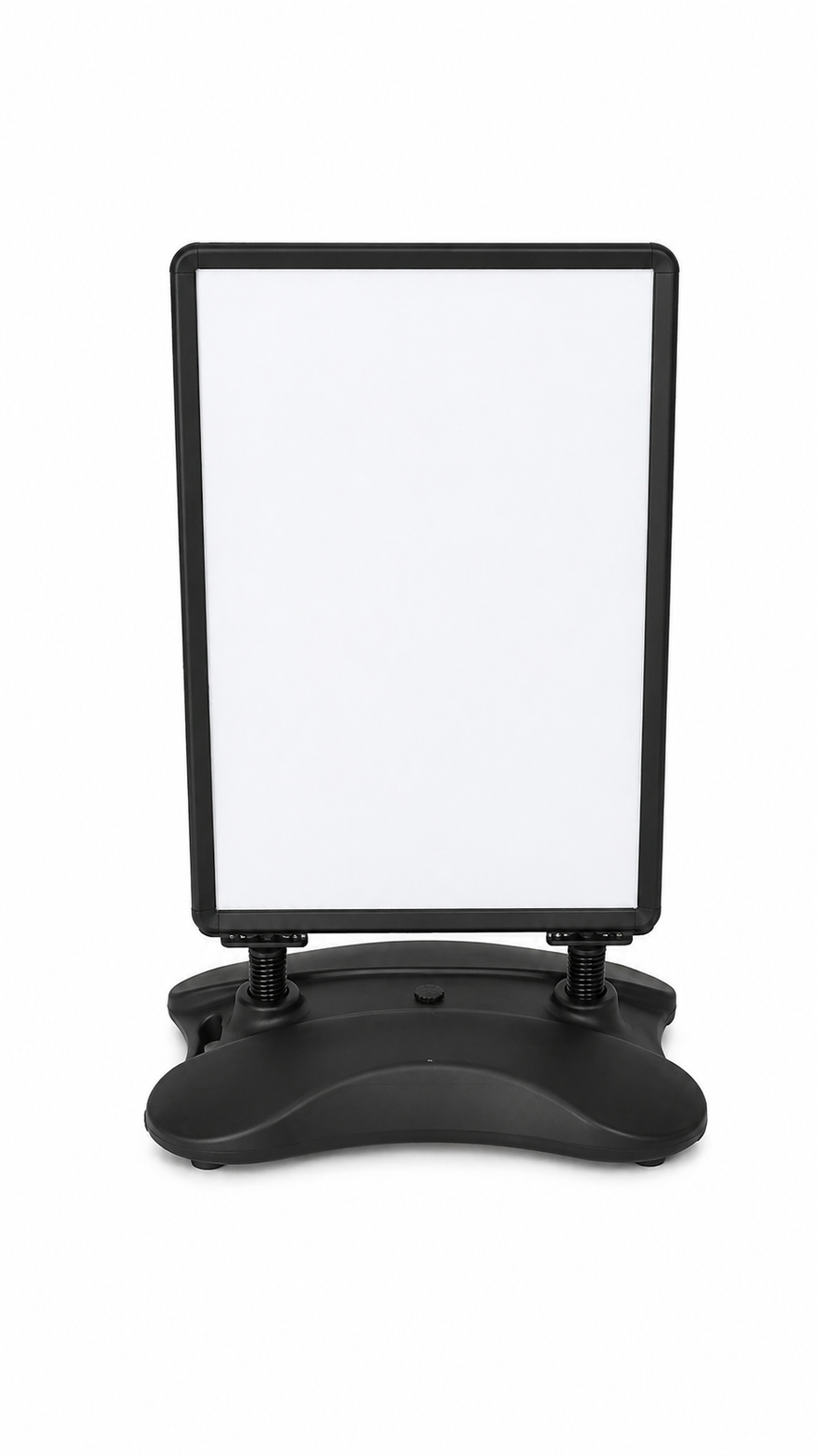 A1 & A2 Black Waterbase Pavement Sign – Outdoor Poster Stand