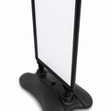A1 & A2 Black Waterbase Pavement Sign – Outdoor Poster Stand