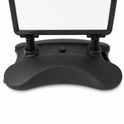 Black A0 Waterbase Pavement Sign – Heavy Duty Outdoor Poster Display Stand