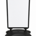 Black A1 Waterbase Pavement Sign – Heavy Duty Outdoor Poster Display Stand
