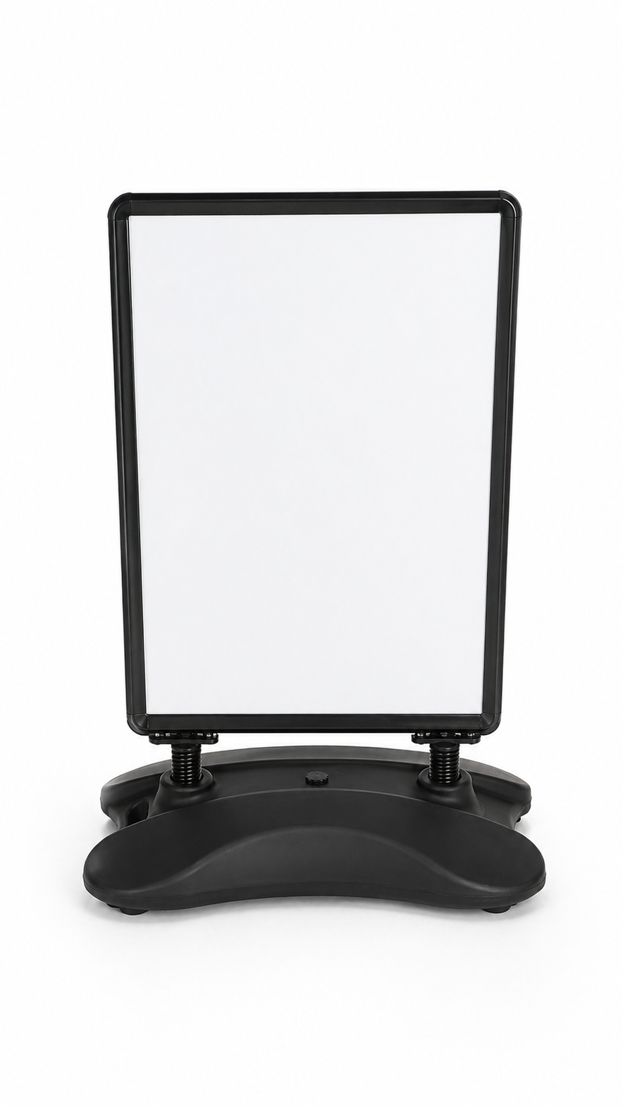 Black A1 Waterbase Pavement Sign – Heavy Duty Outdoor Poster Display Stand