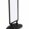 Black A1 Waterbase Pavement Sign – Heavy Duty Outdoor Poster Display Stand