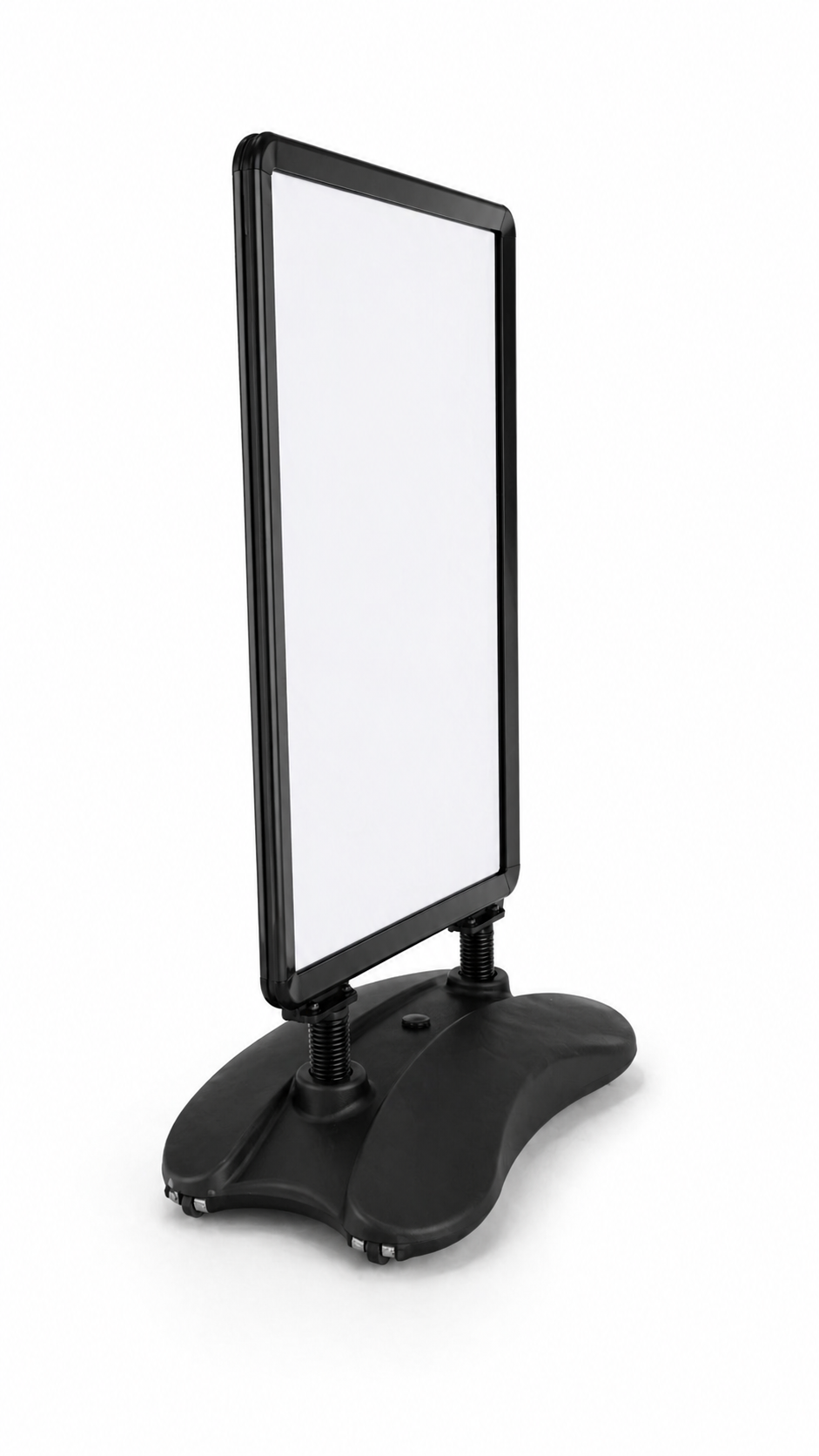 Black A1 Waterbase Pavement Sign – Heavy Duty Outdoor Poster Display Stand