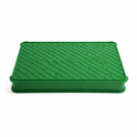 Heavy Duty Plastic Vegetable Tray for Retail Displays – Stackable Produce Display Tray with drain holes