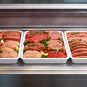 Heavy Duty Plastic Butcher Tray – Meat & Deli Display Tray (White)