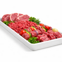 Heavy Duty Plastic Butcher Tray – Long Meat & Deli Display Tray (White)