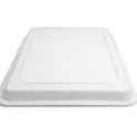Heavy Duty Plastic Bakery Display Tray – Pastry & Food Display Tray (White)