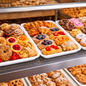 Heavy Duty Plastic Bakery Display Tray – Pastry & Food Display Tray (White)