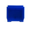 Slatwall Storbox Stackable Plastic Storage Bin – White / Clear / Red / Blue