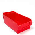 Long Slatbox Shelfbox Storage Bin – Heavy Duty Slatwall Display Box for Shop