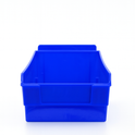 Long Slatbox Shelfbox Storage Bin – Heavy Duty Slatwall Display Box for Shop