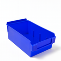 Long Slatbox Shelfbox Storage Bin – Heavy Duty Slatwall Display Box for Shop