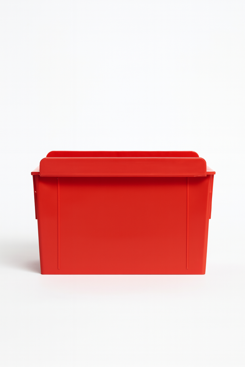 Long Slatbox Shelfbox Storage Bin – Heavy Duty Slatwall Display Box for Shop