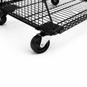 Pallet Of 100cm Stackable Baskets Black/White/Chrome Colour