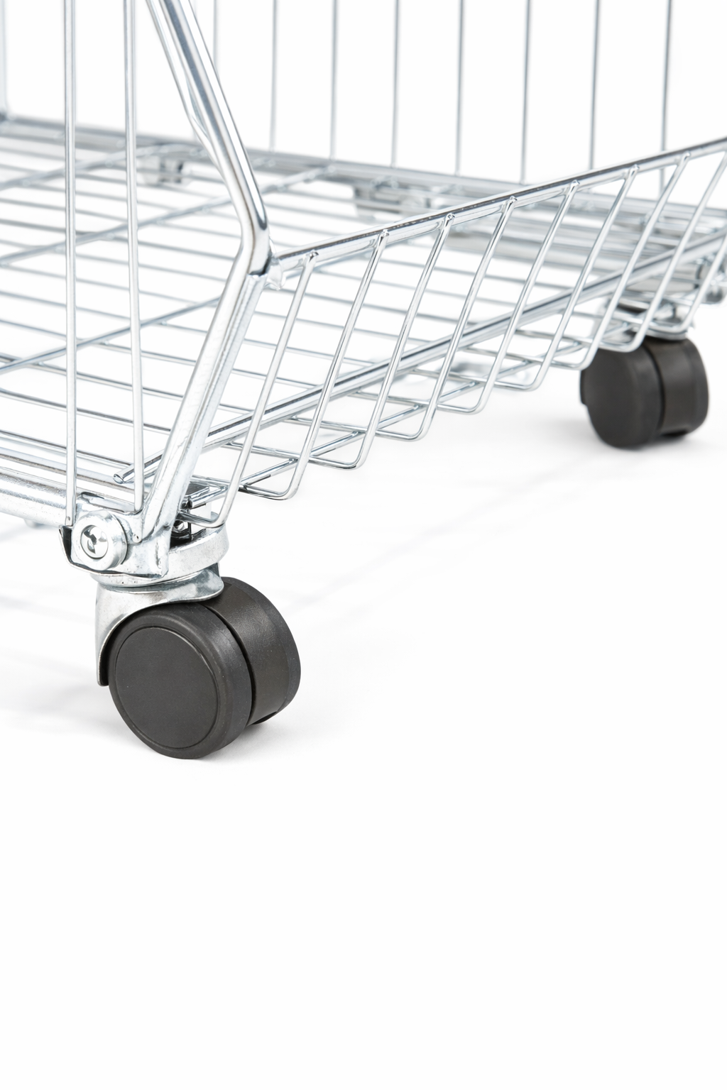 5 Tier Stackable Zinc Display Baskets – 100cm Retail Storage & Merchandising Stand