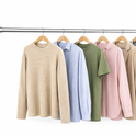 25mm Wall Mounted Clothes Rail Chrome Garment Hanging Bar
