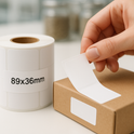 Self-Adhesive Address Labels 89 × 36 mm