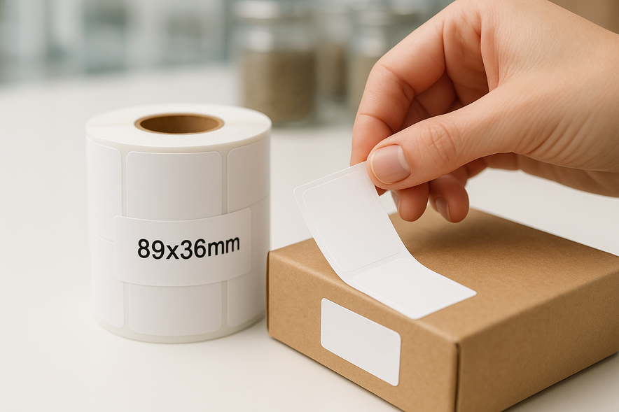 Self-Adhesive Address Labels 89 × 36 mm
