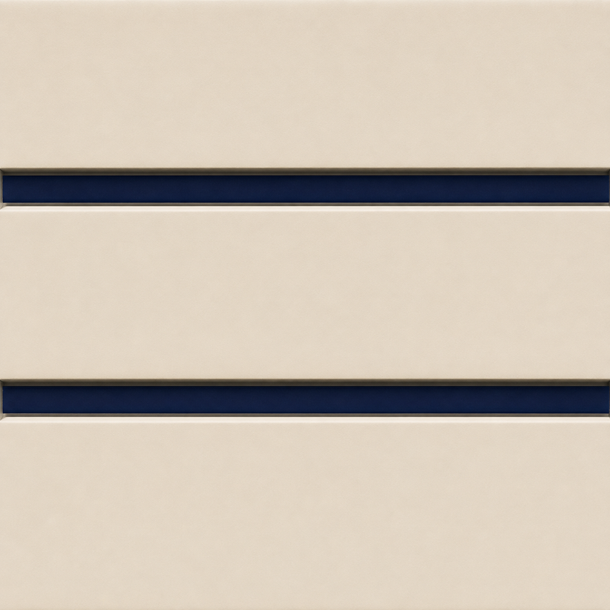 Cream Slatwall Panel