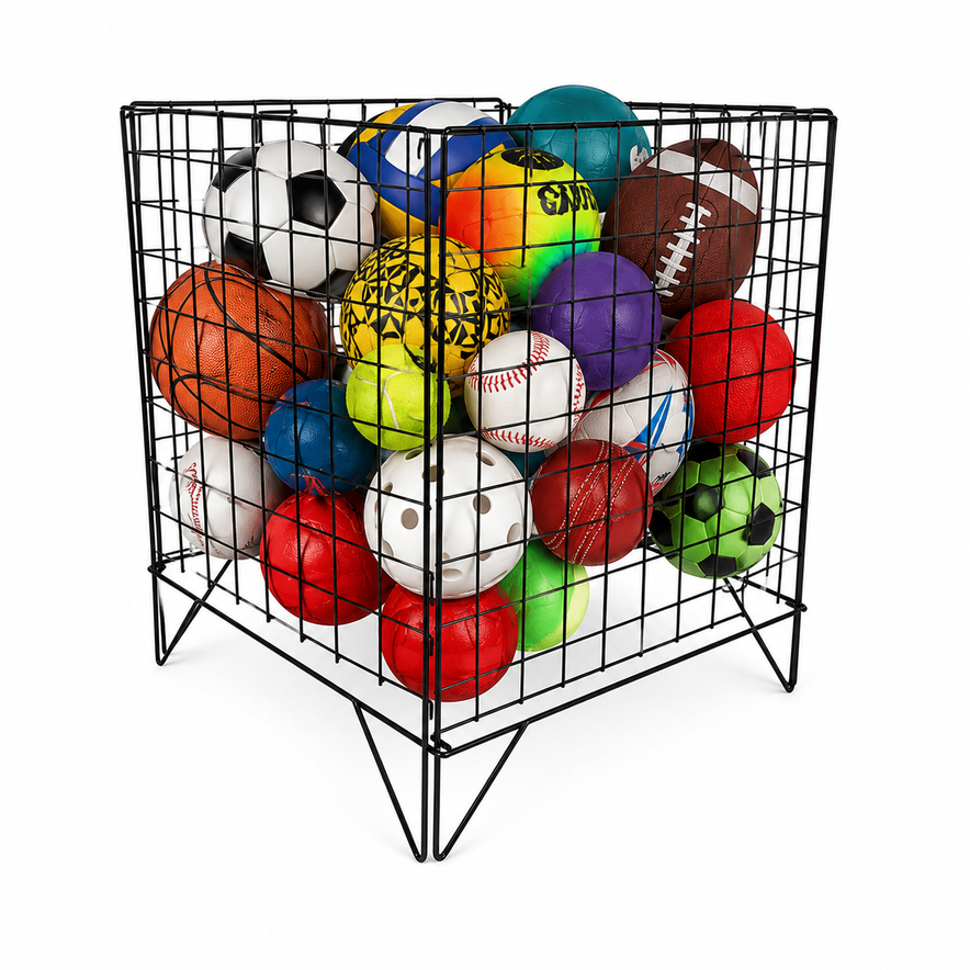 Black Dump Bin Basket Retail Merchandising Display Storage Bin