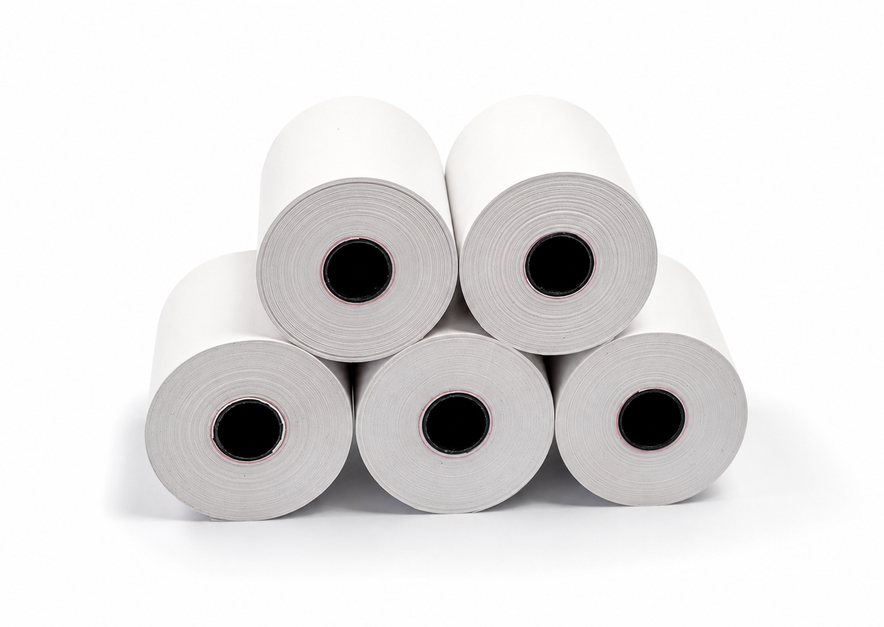 100x 57x40mm Thermal Till Rolls – Credit Card & PDQ Receipt Paper Rolls