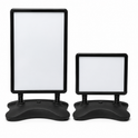 A1 & A2 Black Waterbase Pavement Sign – Outdoor Poster Stand