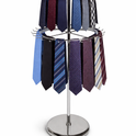 Chrome 2-Tier Stand Tie And Belt Rail