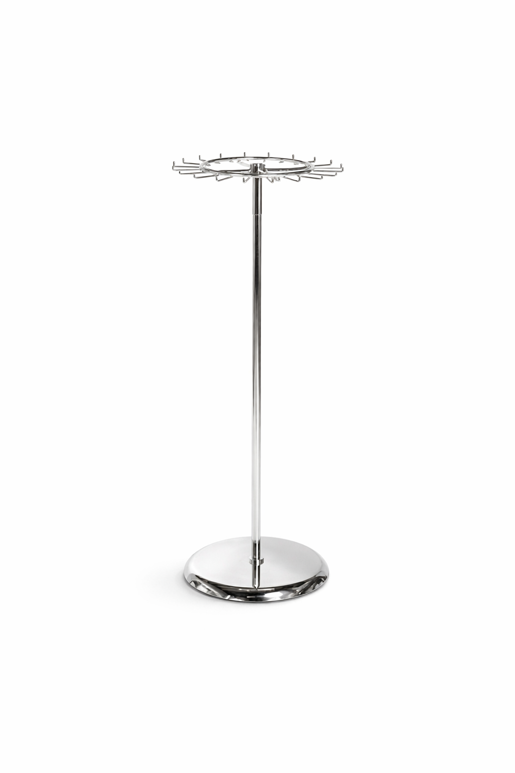 Chrome Tie And Belt Rail