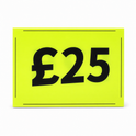 Black & Green Correx Market Price Sale Card Signs – Double-Sided Waterproof Display Boards