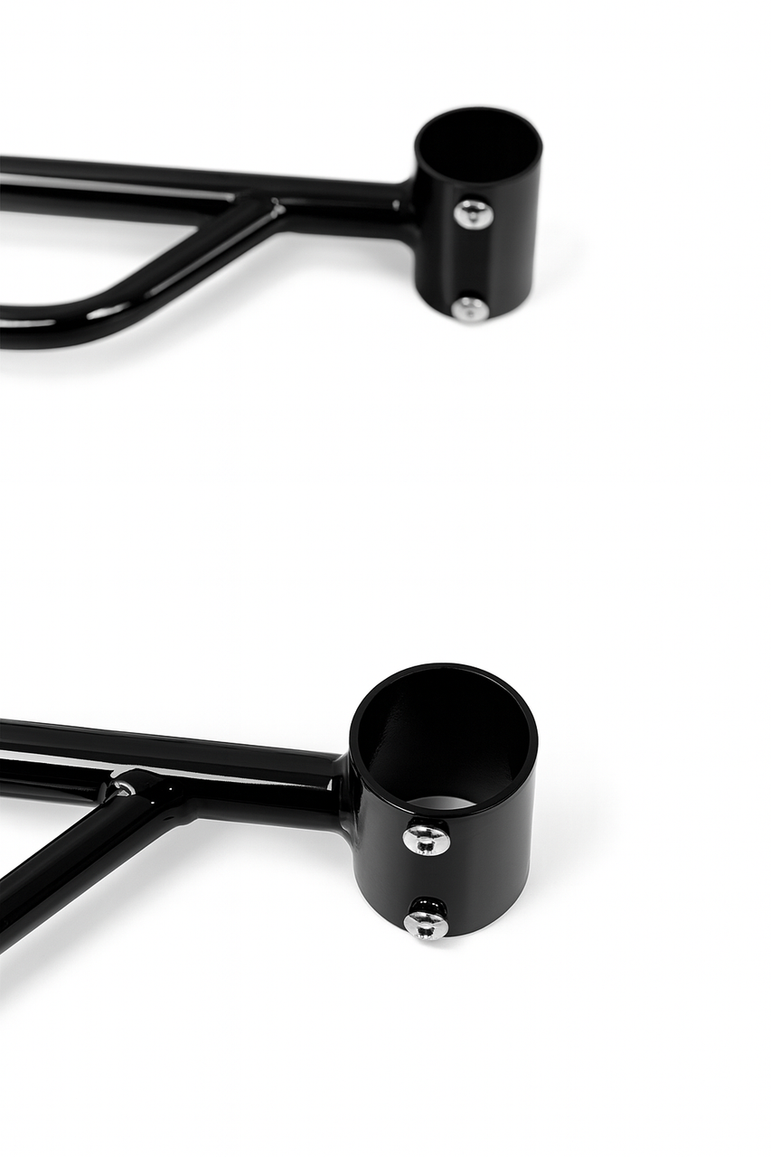 5ft Black Steel Hanging Rail